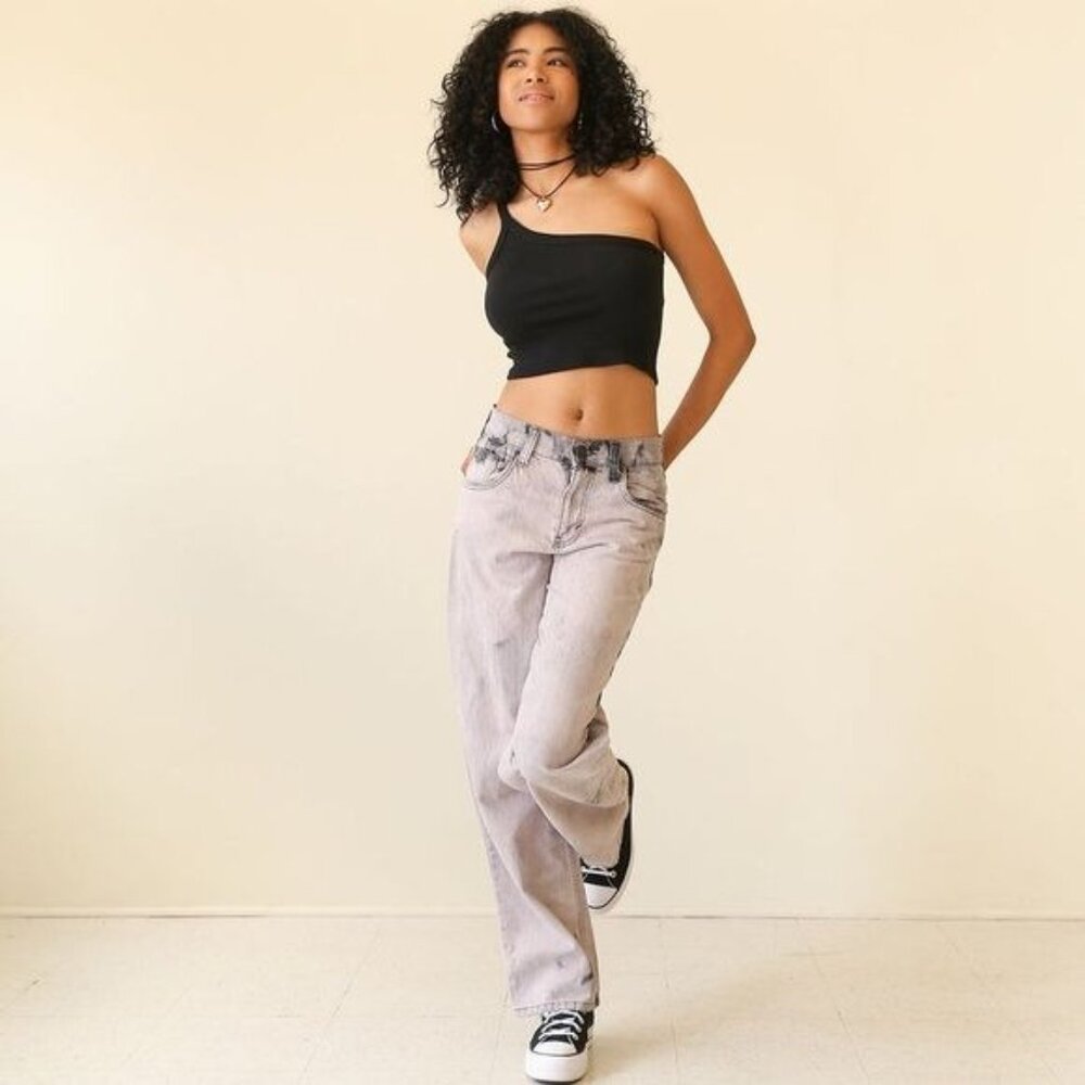 BDG Urban Outfitters Overdye Low Rise Baggy Boyfriend Jeans Size 27 W / 32 L